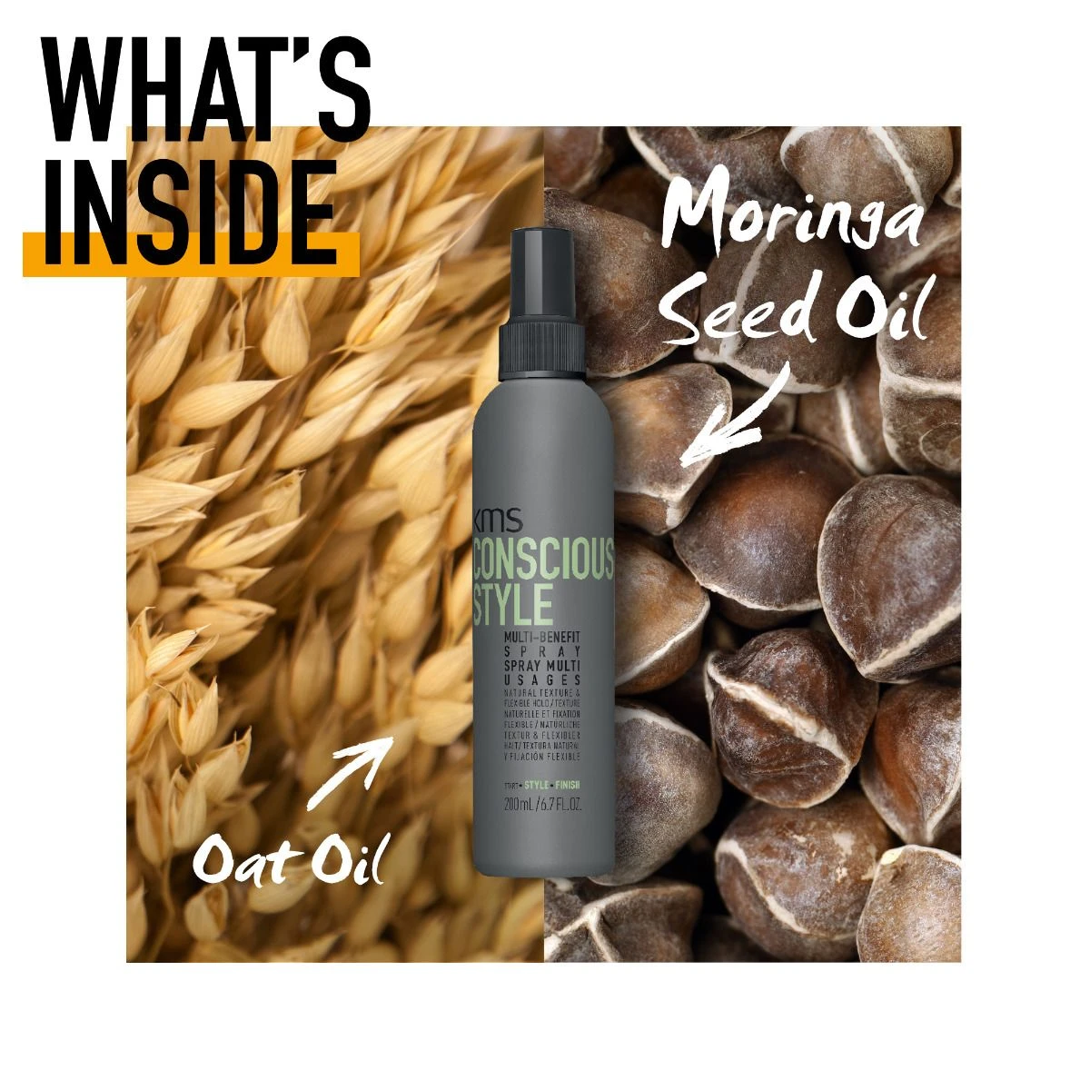 KMS Conscious Style Multi-Benefit Spray 200ml 3 KMS Conscious Style Multi-Benefit Spray 200ml - Afbeelding 3