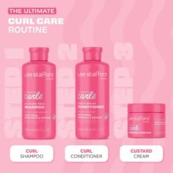 Lee Stafford For The Love Of Curls Custard Cream 125ml -Haarverzorgingswinkel copy of leestafford ftloc custard cream amazoncarousel routine