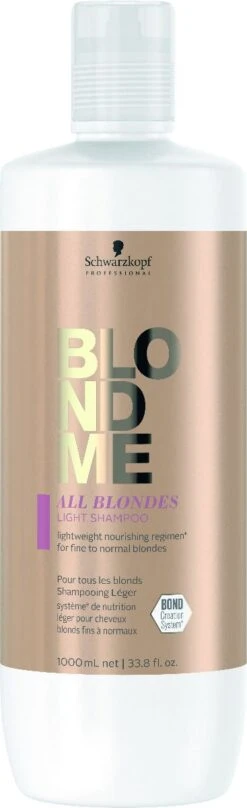 Schwarzkopf Blond Me All Blondes Light Shampoo 1000ml