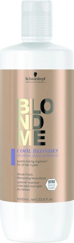 Schwarzkopf Blond Me Cool Blondes Neutralizing Shampoo 1000ml